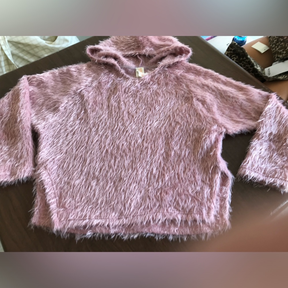 Soft furry sweatshirt